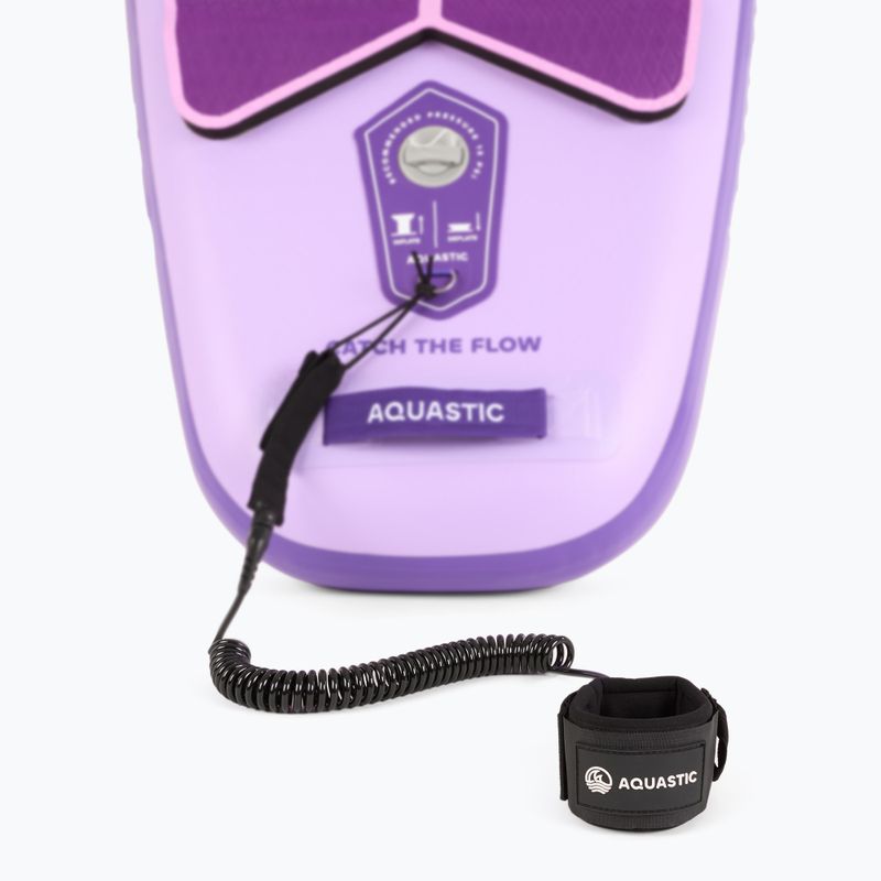Rinkinys pripučiama lenta SUP AQUASTIC Touring 11'6" purple 11
