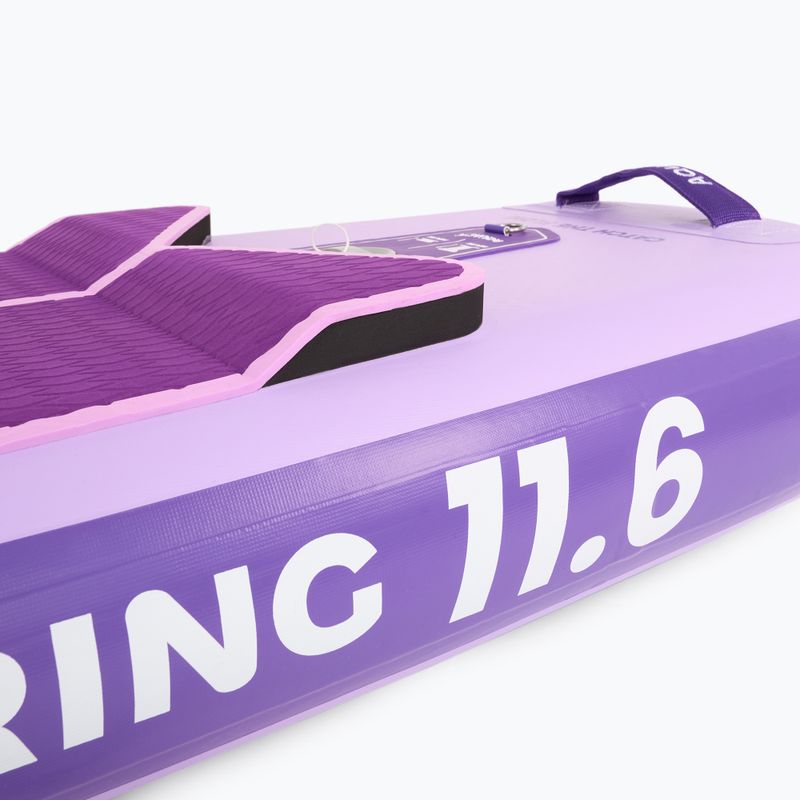 Rinkinys pripučiama lenta SUP AQUASTIC Touring 11'6" purple 12
