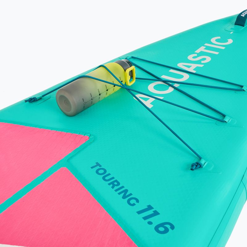 Rinkinys pripučiama lenta SUP AQUASTIC Touring 11'6" green 16