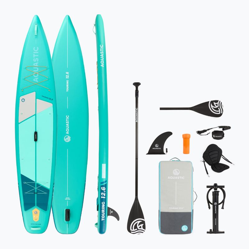 Irklentė SUP AQUASTIC Touring 12'6" green