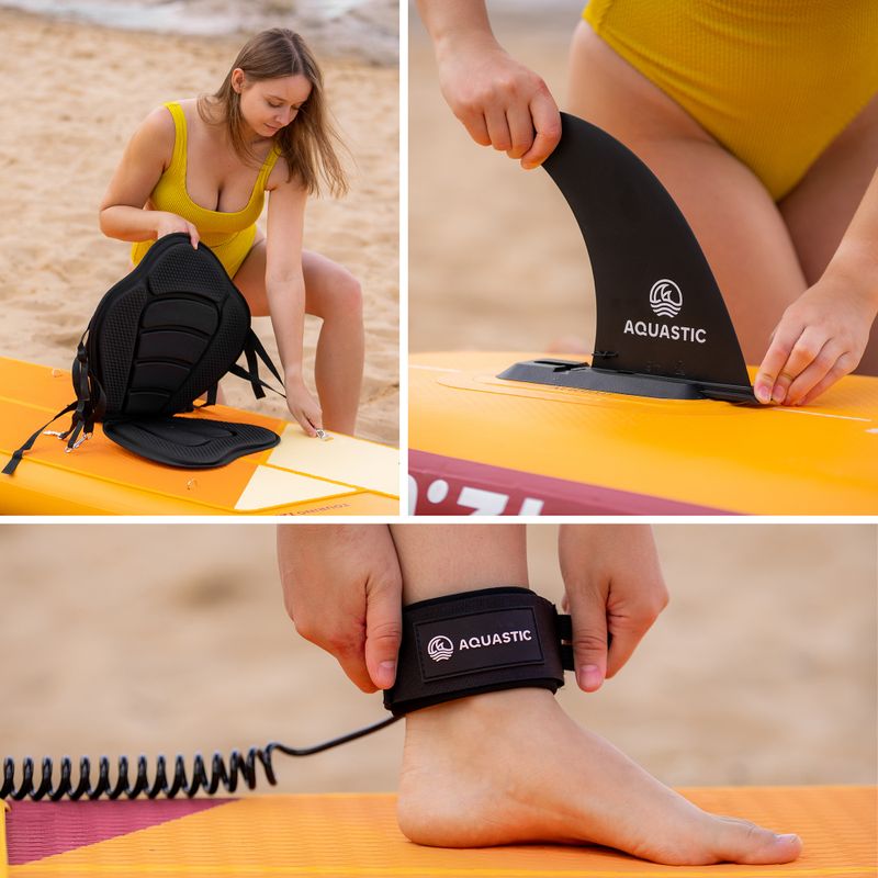 Irklentė SUP AQUASTIC Touring 12'6" orange 23