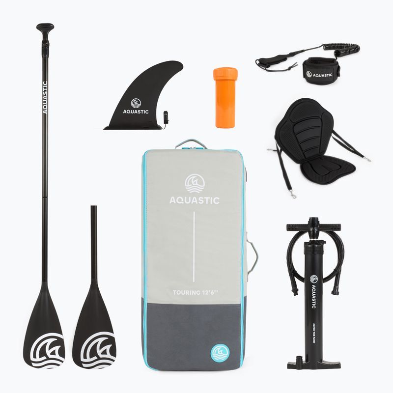 Irklentė SUP AQUASTIC Touring 12'6" tamsiai mėlyna 19