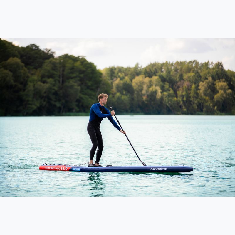 Rinkinys pripučiama lenta SUP AQUASTIC Touring Pro 14'0" dark blue 20