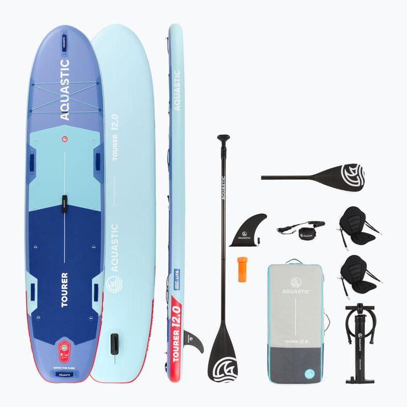 Irklentė SUP AQUASTIC Tourer 12'0" mėlyna