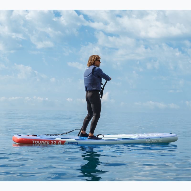 Rinkinys pripučiama lenta SUP AQUASTIC Tourer 12'0" 2-os blue 24