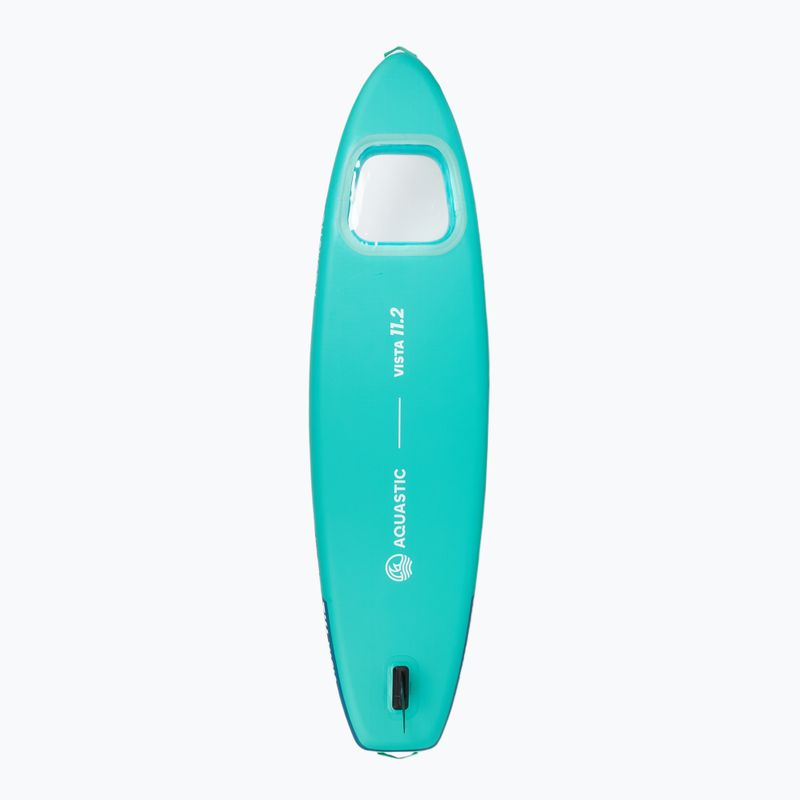 Rinkinys pripučiama lenta SUP AQUASTIC Vista 11'2" green 4