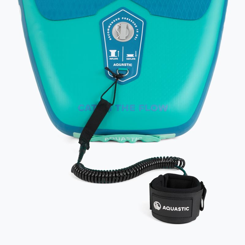 Rinkinys pripučiama lenta SUP AQUASTIC Vista 11'2" green 13