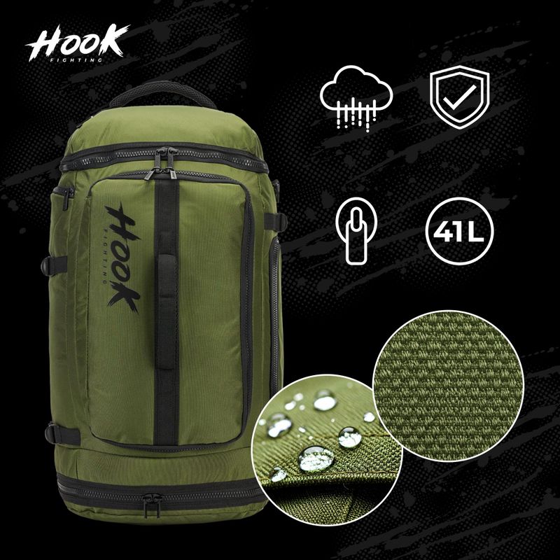 Kuprinė HOOK FIGHTING Camp 2w1 Duffel Bag 41 l zielony 2