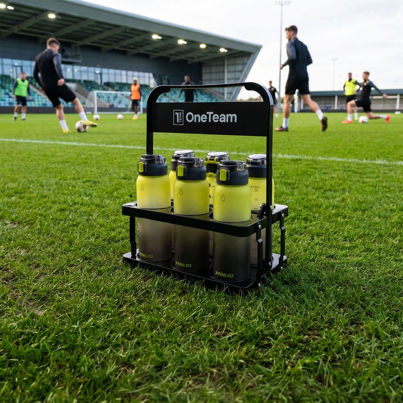 Butelių laikiklis OneTeam Water Bottle Carries black 3