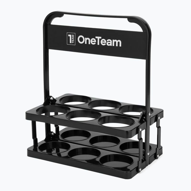 Butelių laikiklis OneTeam Water Bottle Carries black