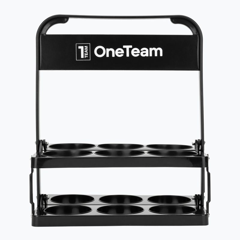 Butelių laikiklis OneTeam Water Bottle Carries black 2