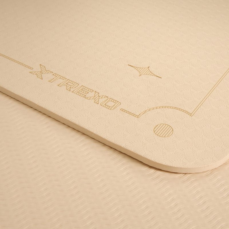 Jogos kilimėlis XTREXO TXO-B4Z001-BZ 6 mm šviesiai rudas 6