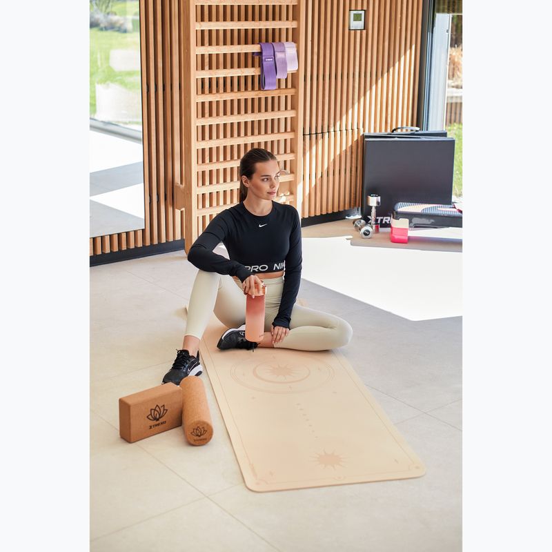 Jogos kilimėlis XTREXO TXO-B4Z001-BZ 6 mm šviesiai rudas 8