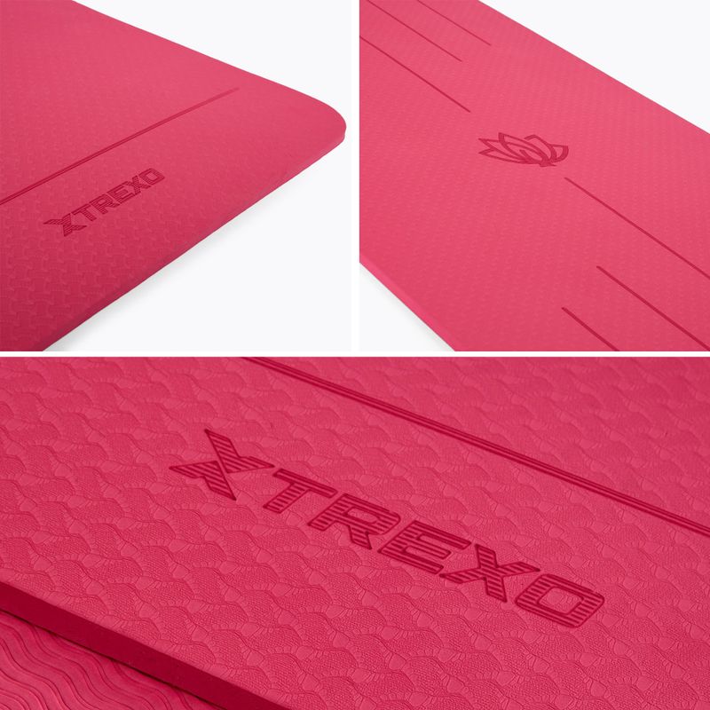 Pratimų kilimėlis TREXO TXO-B4Z002-PK 6 mm rožinis 3