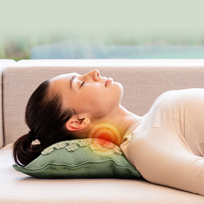 Akupresūros kilimėlis XTREXO ECO z poduszką TXO-B4Z006-GN žalias 11