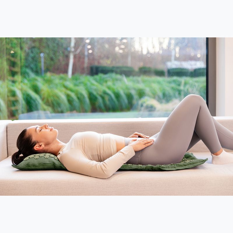 Akupresūros kilimėlis XTREXO ECO z poduszką TXO-B4Z006-GN žalias 4