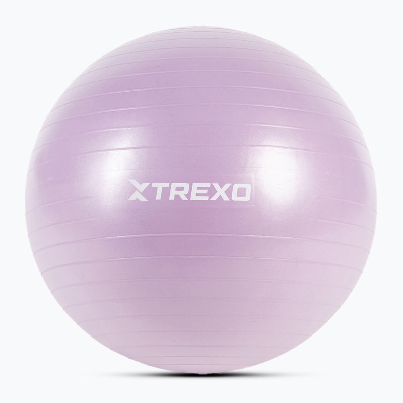 Gimnastikos kamuolys XTREXO TXO-B4Z008-VT 65 cm violetinis