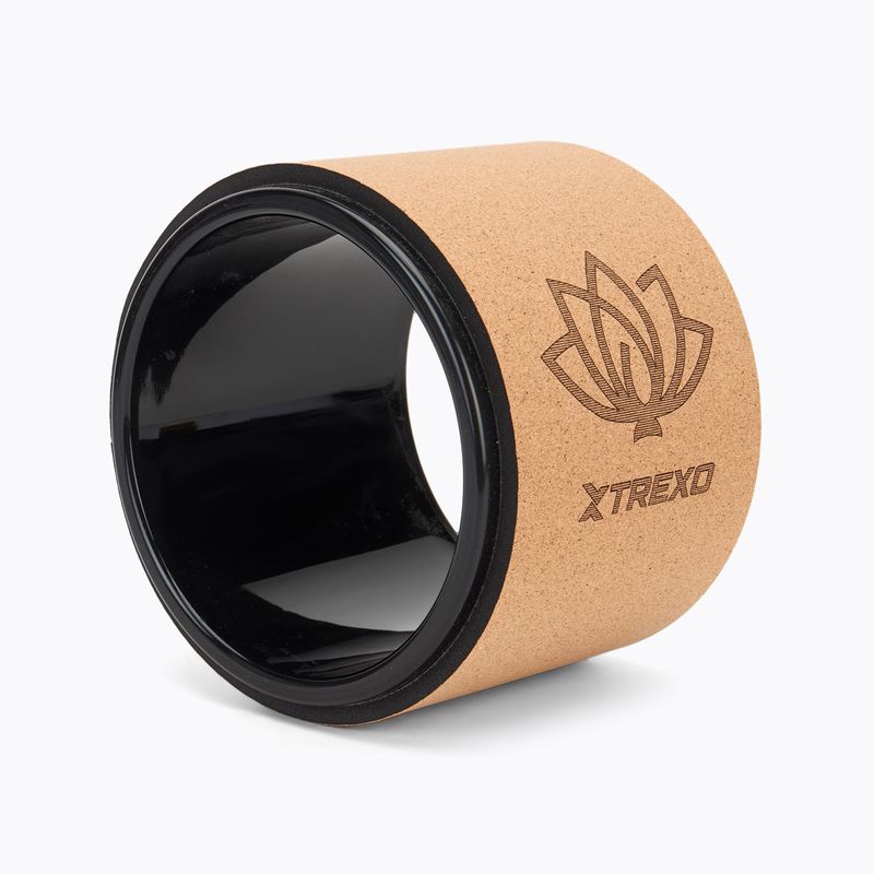 Kamštinis jogos lankas XTREXO TXO-B4Z025-NC natūalus