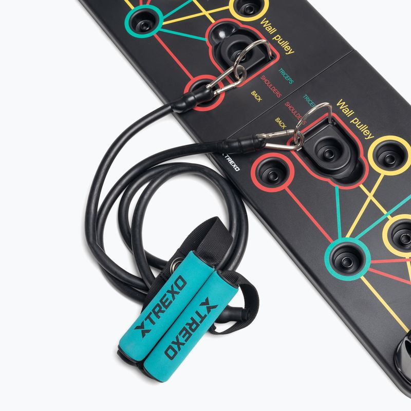 Daugiafunkcinė platforma su rankenomis ir plėtikliu XTREXO sulankstoma TXO-B4Z045-BK juodas 15