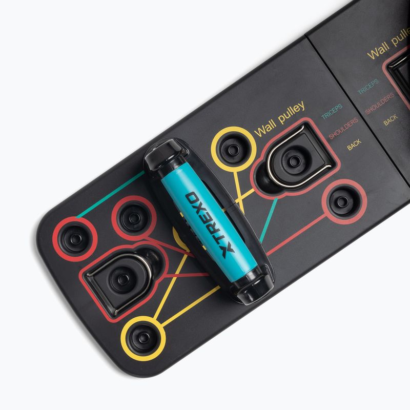 Daugiafunkcinė platforma su rankenomis ir plėtikliu XTREXO sulankstoma TXO-B4Z045-BK juodas 16