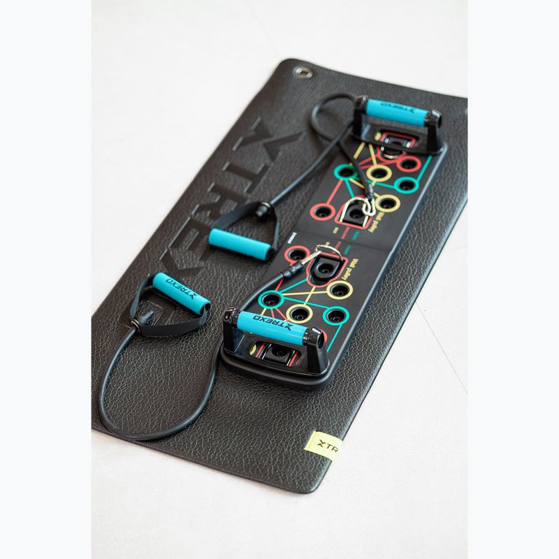 Daugiafunkcinė platforma su rankenomis ir plėtikliu XTREXO sulankstoma TXO-B4Z045-BK juodas 11