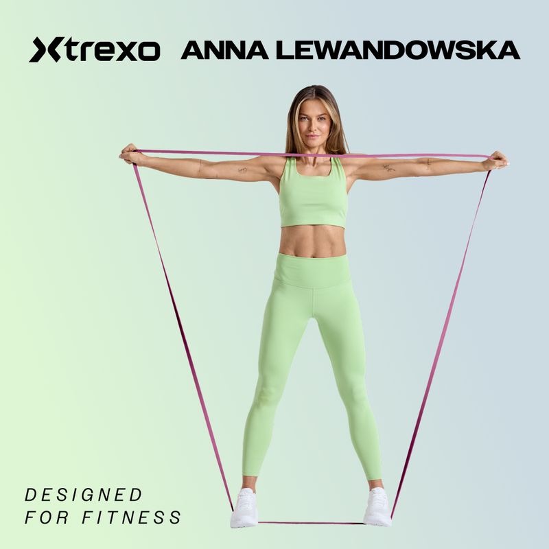 Reabilitacinė guma XTREXO 3/5 navy blue 2