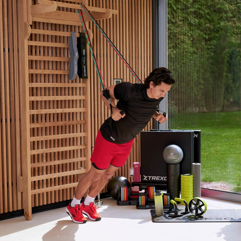 Guminių ekspanderių rinkinys XTREXO TXO-B4Z055-ALL spalvotas 3