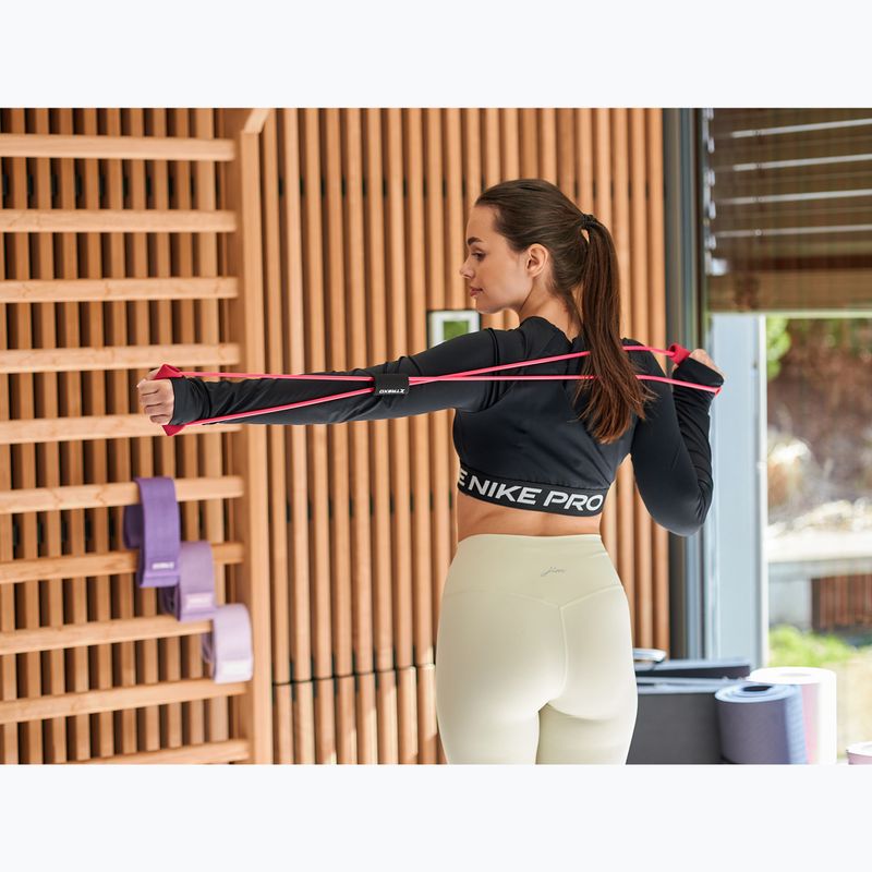 Pratimų ekspanderis XTREXO guminis TXO-B4Z056-PK rožinis 3