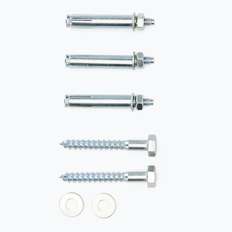 Sieninis laikiklis treniruočių diržams XTREXO TXO-B4Z064-BK juodas 5