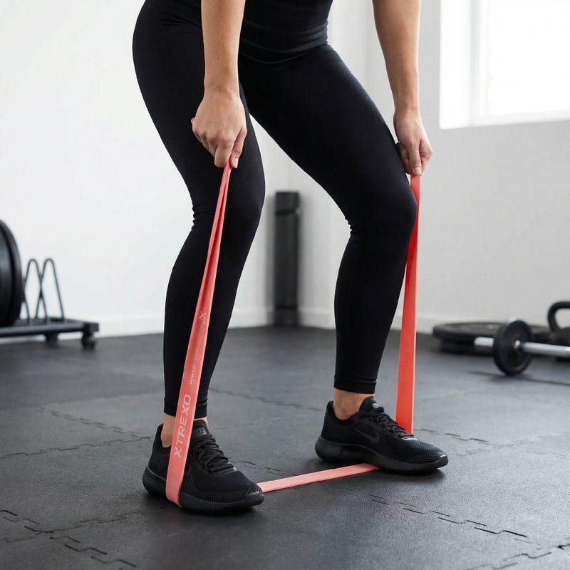 Reabilitacinė juosta XTREXO TXO-B4Z068-OR 1-2 kg oranžinė 3