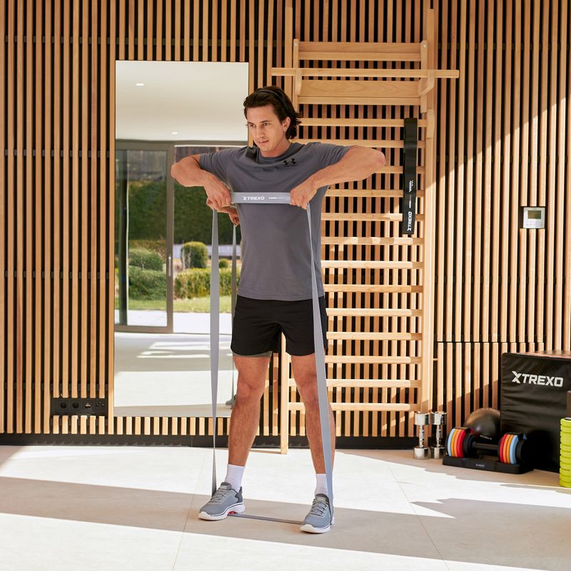 Reabilitacinė juosta XTREXO TXO-B4Z071-GY 9-11 kg pilka 6