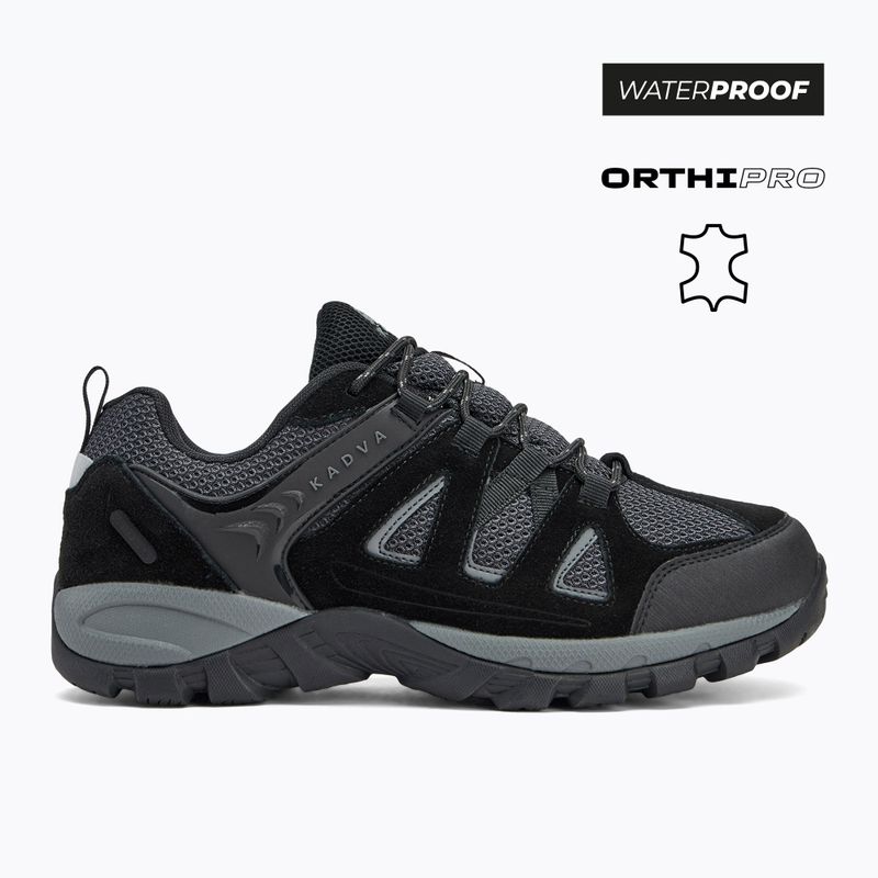 Vyriški žygio batai KADVA Traver Low WaterProof juodi 4