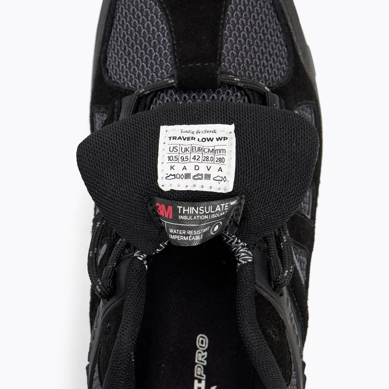Vyriški žygio batai KADVA Traver Low WaterProof juodi 12