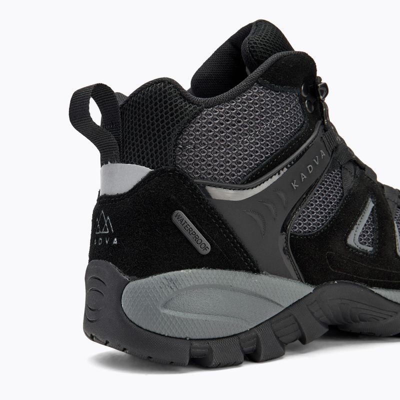 Vyriški žygių batai KADVA Traver Mid WaterProof juodi 9