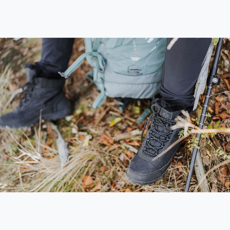 Moteriški žieminiai batai KADVA Rava Mid WaterProof 3M Thinsulate juodi 14