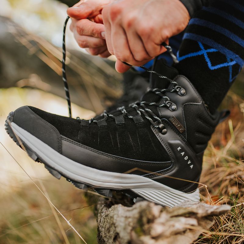 Vyriški žygio batai KADVA Ascent Mid WaterProof juoda spalva 4