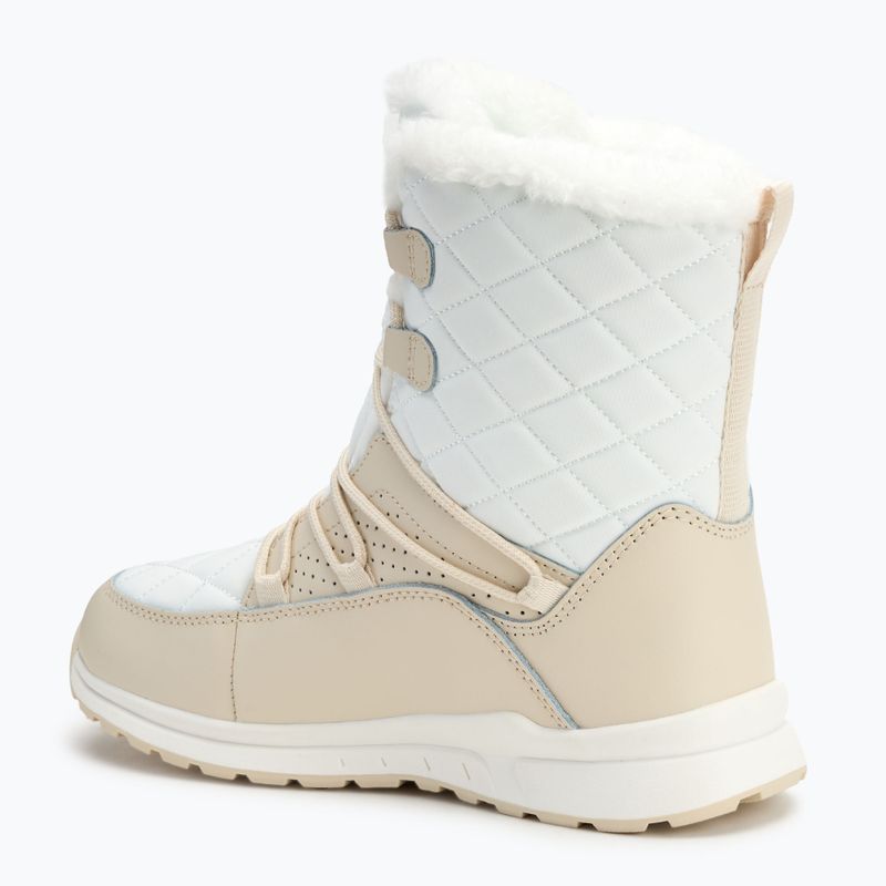Moteriški šilti žieminiai batai KADVA Summit Mid WaterProof 3M Thinsulate balti 3