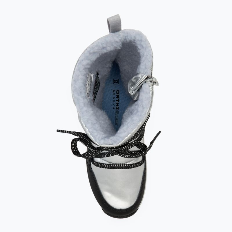 Vaikiški sniego batai KADVA Haven WaterProof Jrg 3M Thinsulate sidabriniai 8