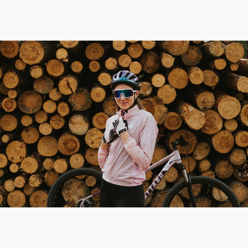 Moteriška dviračių striukė ATTABO Cahayo Striukė Windproof pink 8