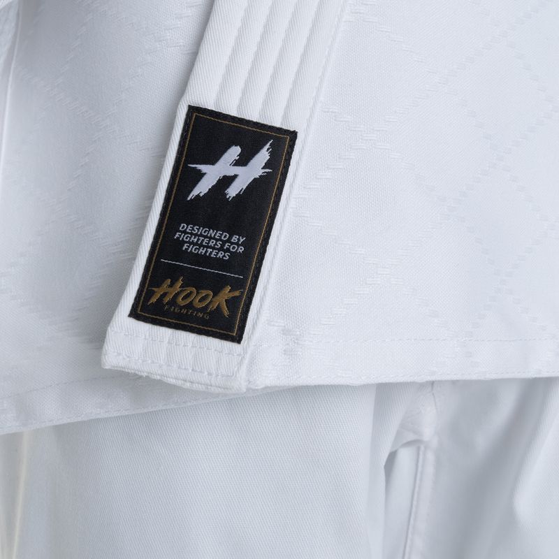 Dziudo kostiumas HOOK Judo - Adult juodas 20