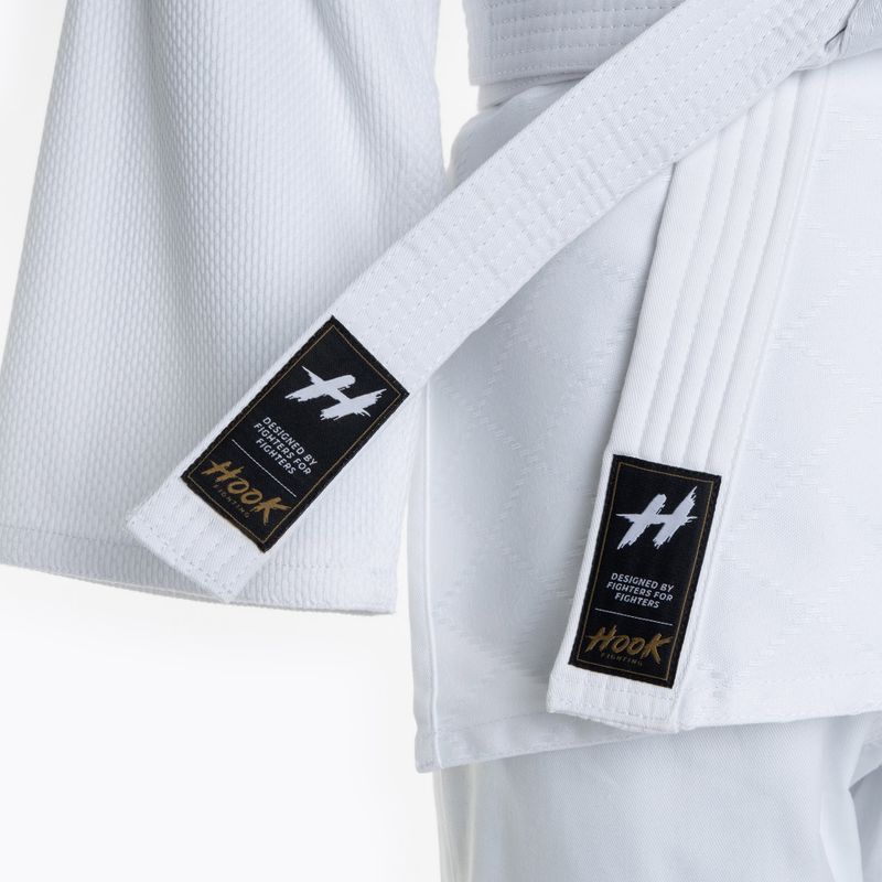 Dziudo kostiumas HOOK Judo - Adult juodas 21