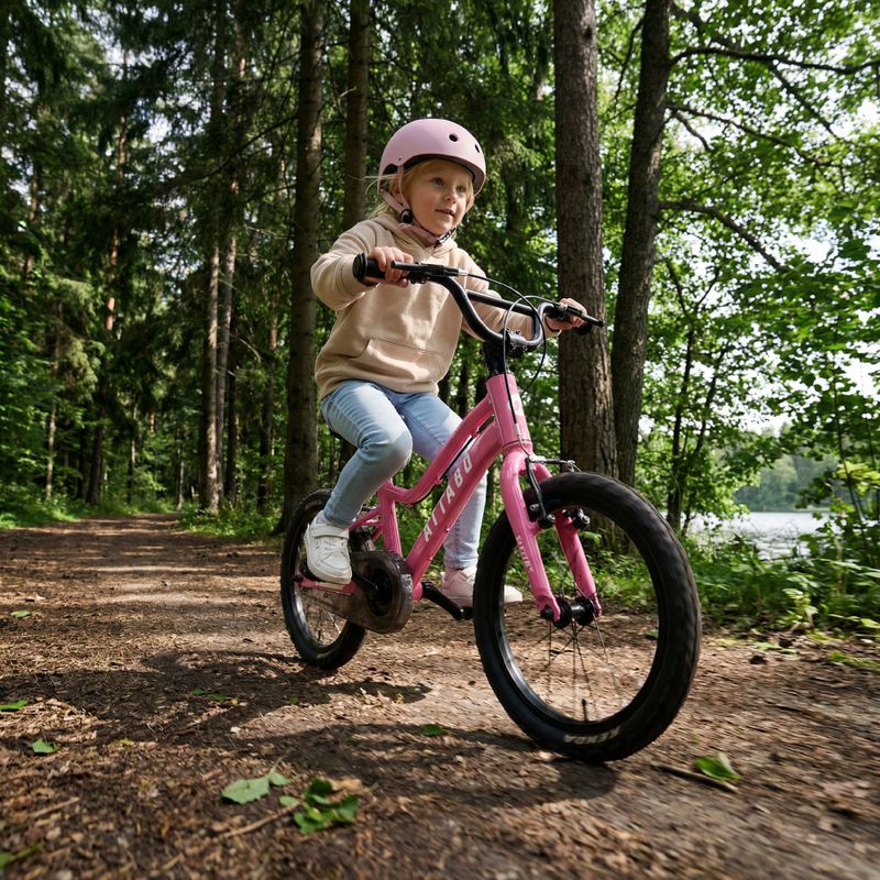 Vaikiškas dviratis ATTABO EASE 16" rožinis 7