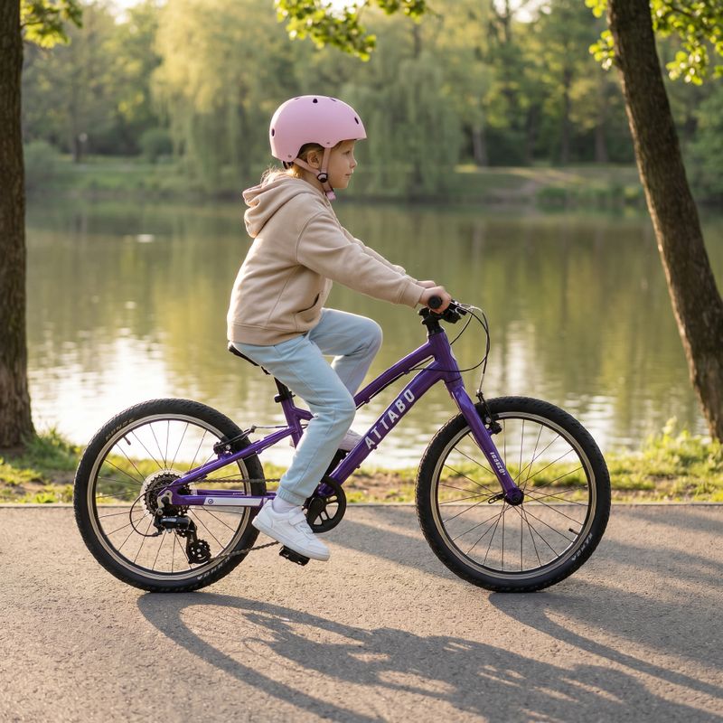 Vaikiškas dviratis ATTABO EASE 20" violetinis 7