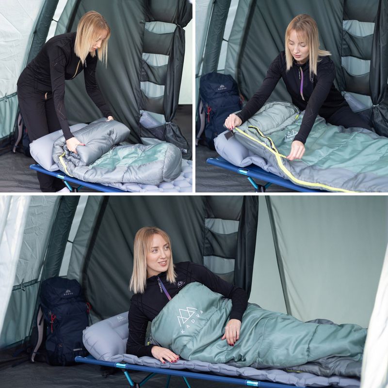 Miegmaišis KADVA Faran R dešinysis žalias 5