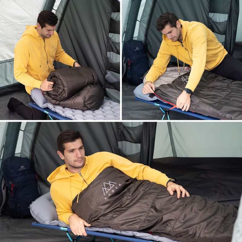 Miegmaišis KADVA Mumio R dešinysis juodas 5