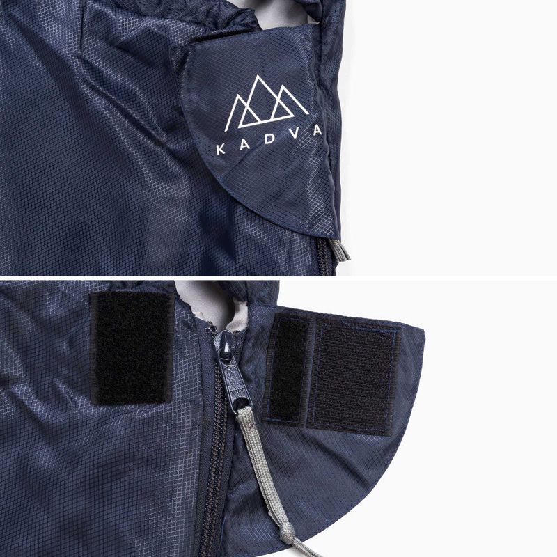 KADVA Light 600 L miegmaišis kairė pilka 9