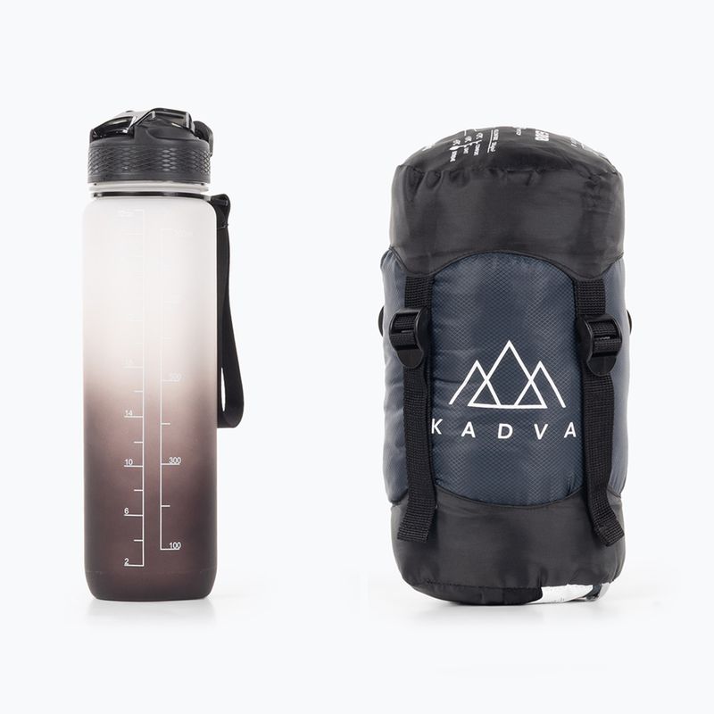 Miegmaišis KADVA Light 600 L kairysis tamsiai mėlynas 2