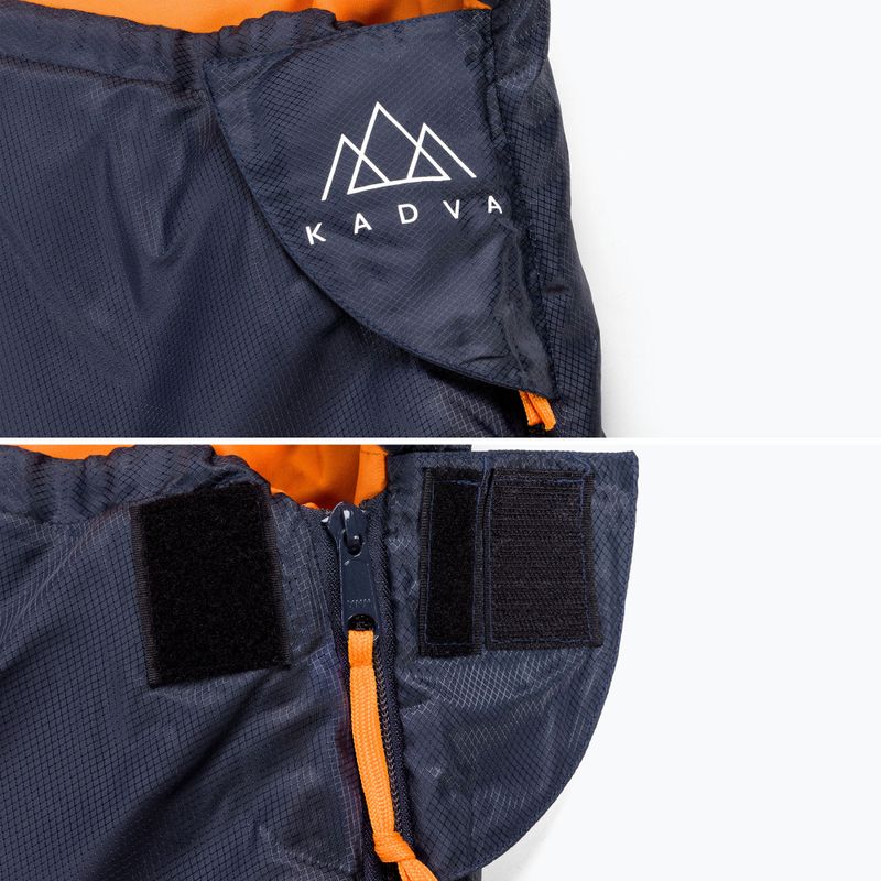 KADVA Light 1000 L miegmaišis kairė pilka 11