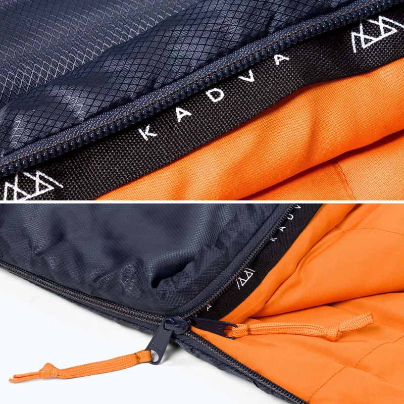 KADVA Light 1000 L miegmaišis kairė pilka 12