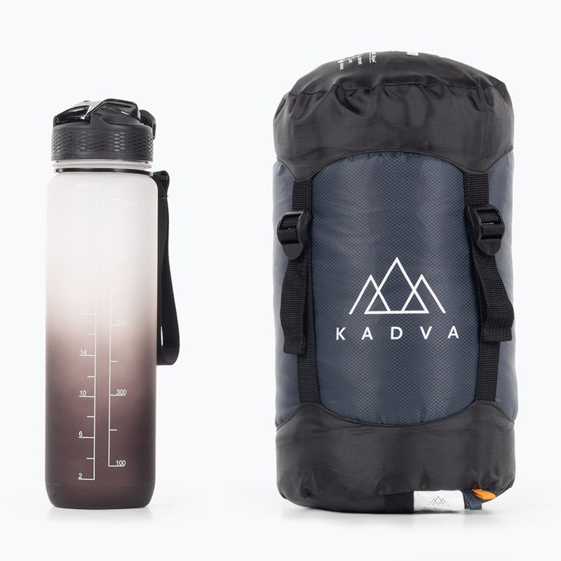 Miegmaišis KADVA Light 1000 L kairysis tamsiai mėlynas 2